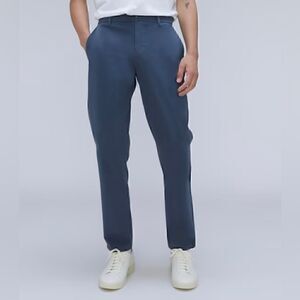 NWT Everlane The Performance Chino | Uniform Slim Fit Insignia Blue Size 31 X 34